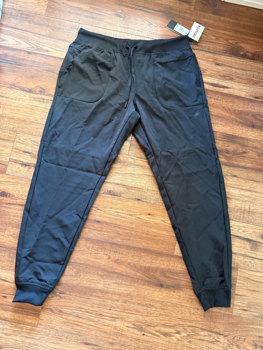 LEG3ND Men’s Black Joggers Track Pants Size L NWT
